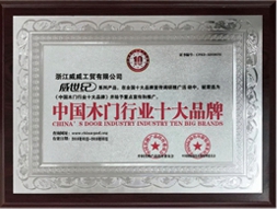 木門行業十大品牌